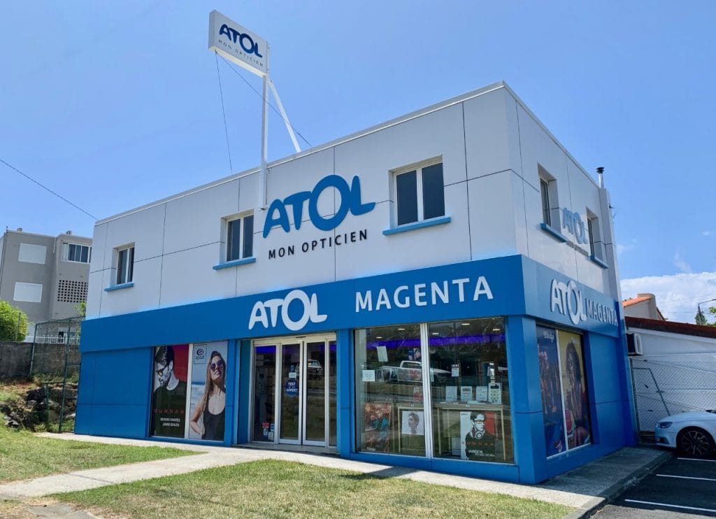 photo du magasin d'optique Atol Mon Opticien à Nouméa, Magenta