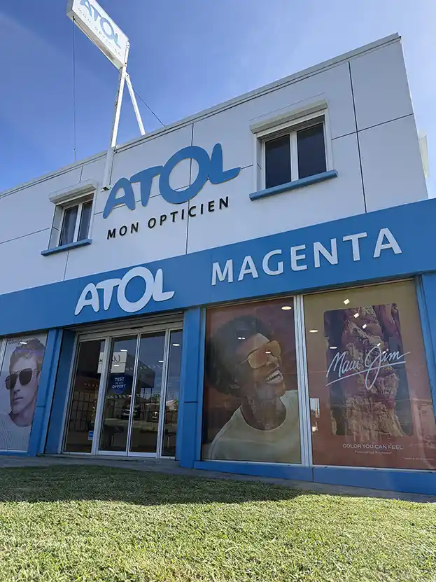 photo du magasin d'optique Atol Mon Opticien à Nouméa, Magenta
