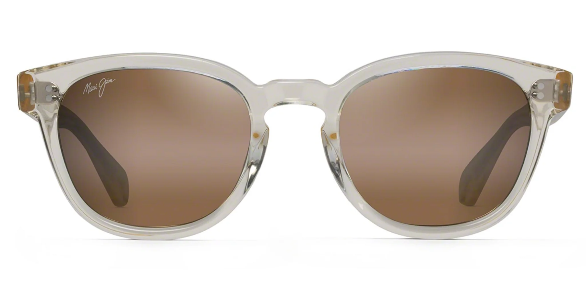 photo d'une paire de lunette Maui Jim Cheetah 5 Crystal de face