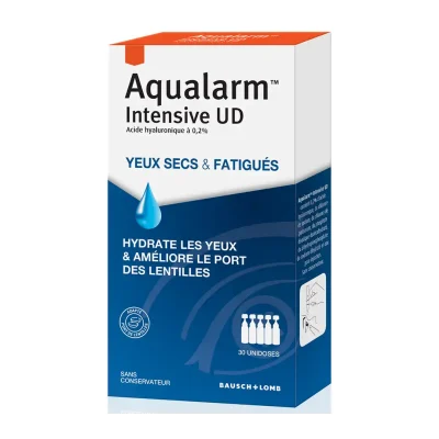 photo du pu pack Aqualarm Intensive UD en 30 doses
