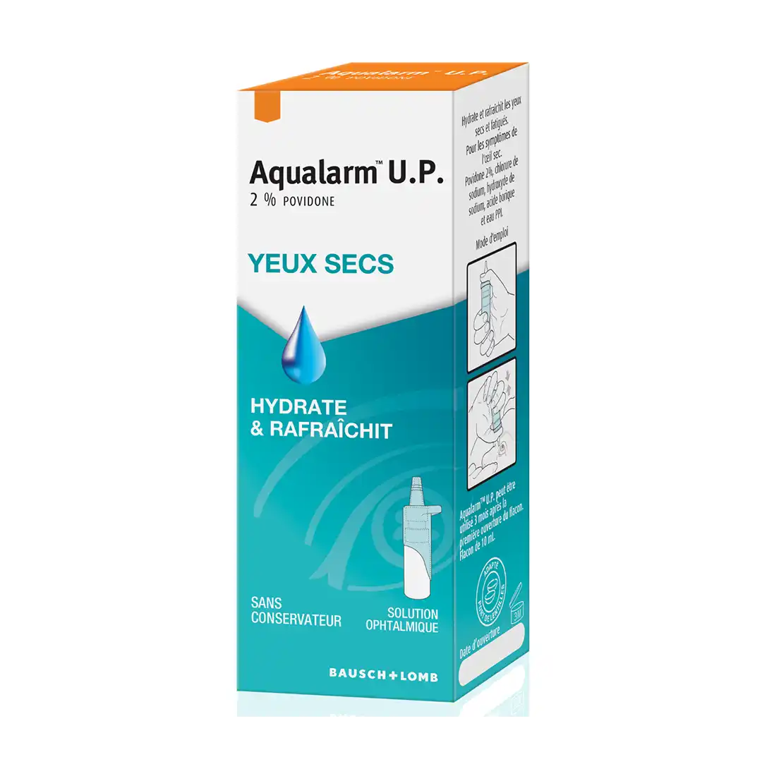 photo du pack aqualarm U.P. yeux secs en 10 ml