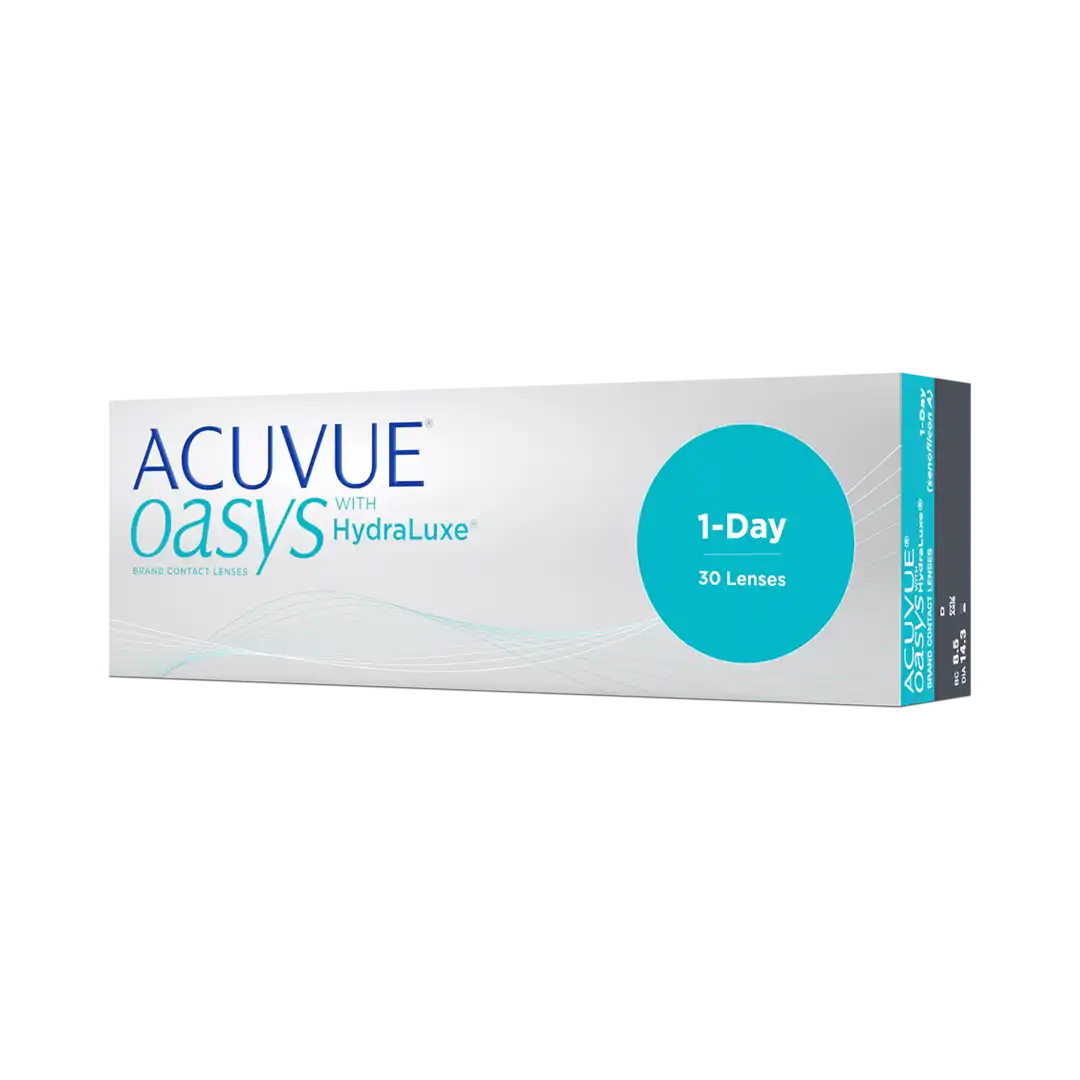 photo des lentilles Acuvue Oasys en 30 lentilles journalières