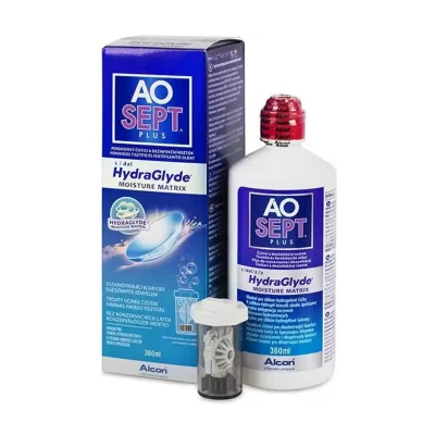 photo du pack AOSEPT HydraGlyde en 360 ml