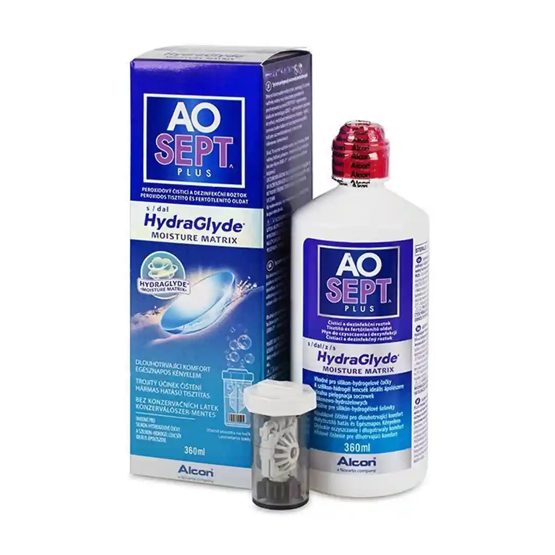photo du pack AOSEPT HydraGlyde en 360 ml