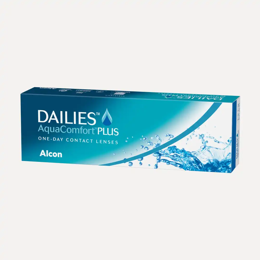 photo des lentilles Dailies Aquacomfort en 90 lentilles journalières