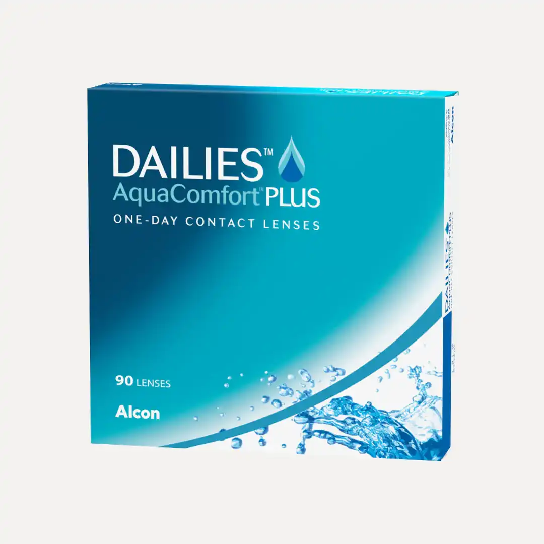 photo des lentilles Dailies Aquaconfort en 90 lentilles journalières