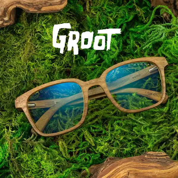 photo d'une paire de lunette Gunnar groot vue de face