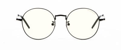 photo d'une paire de lunette Gunnar ellypse onyx vue de face