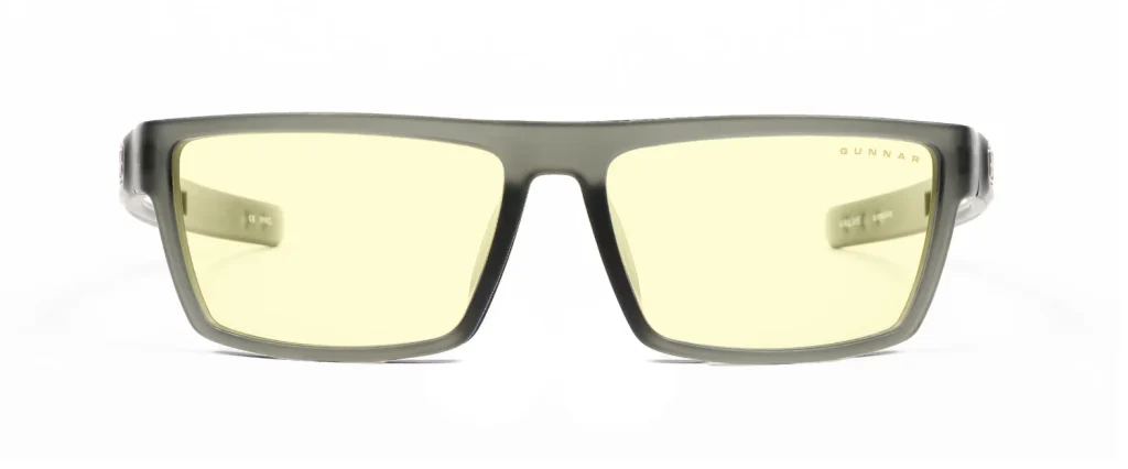 photo d'une paire de lunette Gunnar valve vue de face