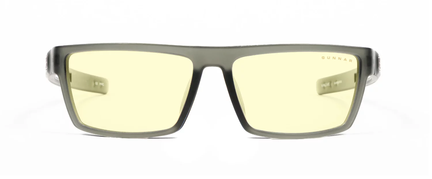 photo d'une paire de lunette Gunnar valve vue de face