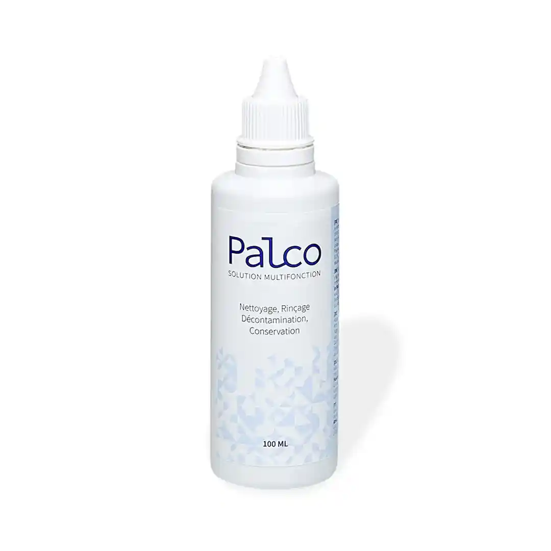 photo du nettoyant lentilles de contact Palco en 100 ml
